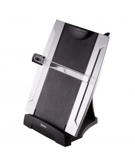 Fellowes 8033201 dokumenditugi Plast Must, Hõbe