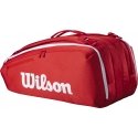 Wilson Super Tour 15-pack racket bag, red Wilson Super Tour 15-pack racket bag, red