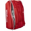 Wilson Super Tour 15-pack racket bag, red Wilson Super Tour 15-pack racket bag, red