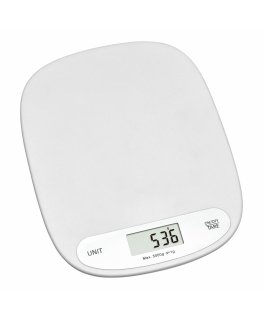 TFA-Dostmann 50.2003.02 virtuvinės svarstyklės Balta Stačiakampis Elektroninės virtuvinės svarstyklės