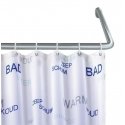 Universal shower curtain rod, Ø 2 cm, chrome, WENKO