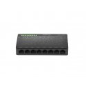Lanberg DSP1-1008 network switch Unmanaged Gigabit Ethernet (10/100/1000) Black, Grey