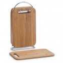 Bamboo Set of 4 bamboo kitchen boards + shelf, ZELLER Bamboo Set of 4 bamboo kitchen boards + shelf, ZELLER
