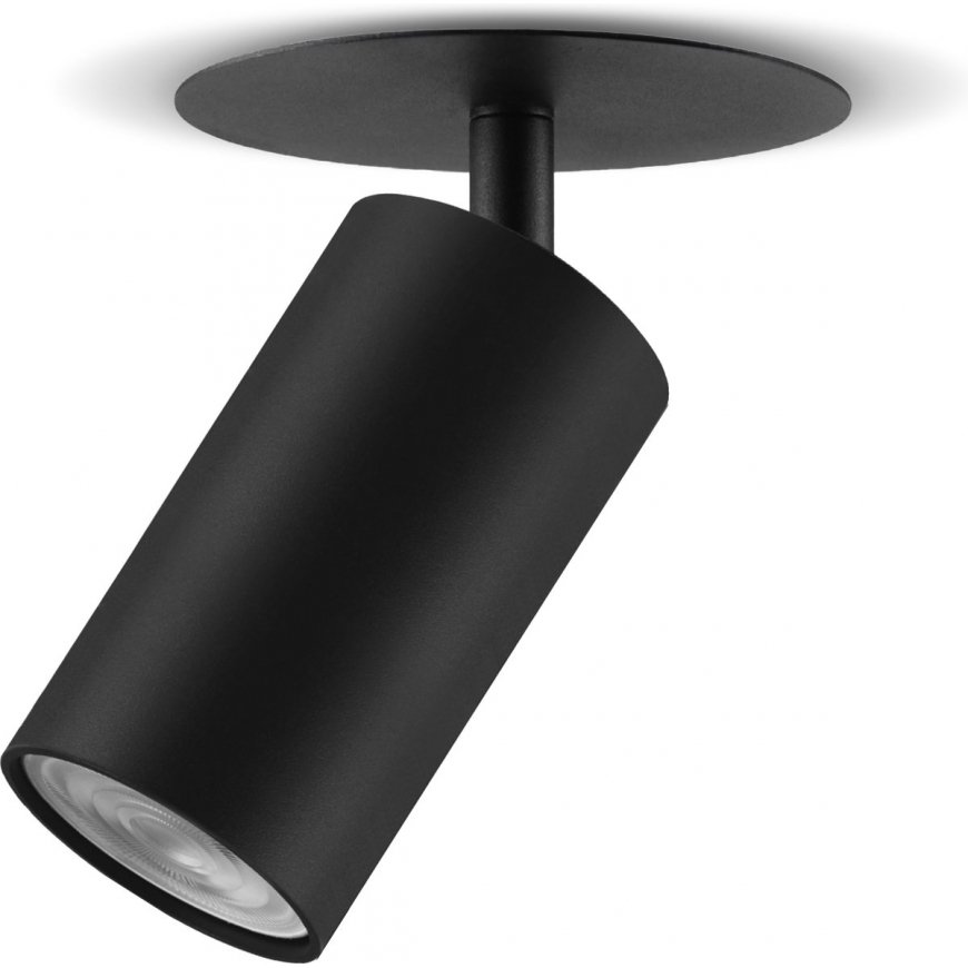 Aluminum GU10 mount, black MCE364 B