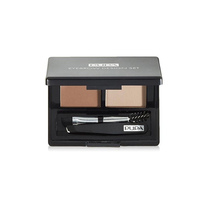 Pupa Milano Pupa Eyebrow Design Kulmien meikkisarja 002 Ruskea 1.1g – 2