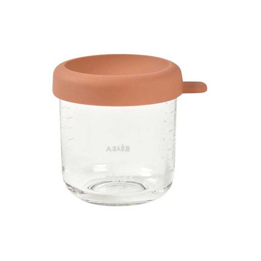 BEABA STIKLINIS INDELIS SU DANGTELIU, TERRACOTTA, 250 ML