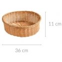 Bread basket, fruit, round Ø 36 cm, Kesper Bread basket, fruit, round Ø 36 cm, Kesper