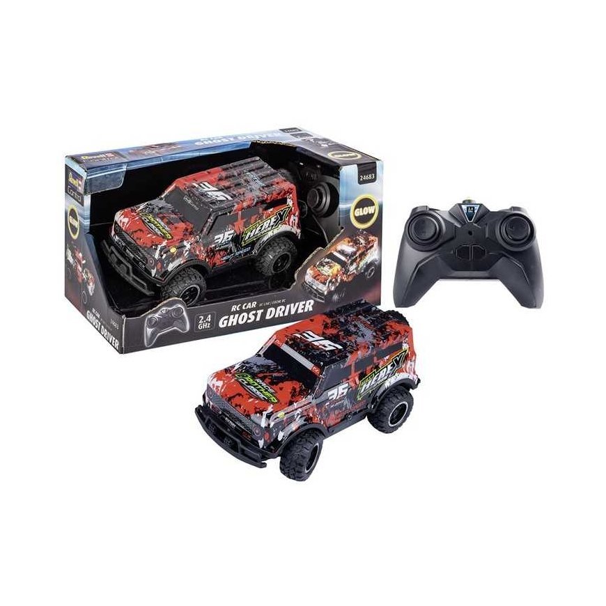 Revell Carrera *****REVELL RC Car Ghost Driver punainen 24683