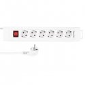 REV 14612113 power extension 2.4 m 6 AC outlet(s) Indoor White