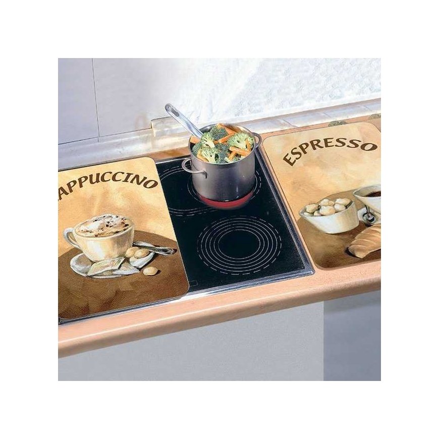 PIECES Stiklinė lėkštė COFFEE viryklei - 2 vnt., WENKO – 2