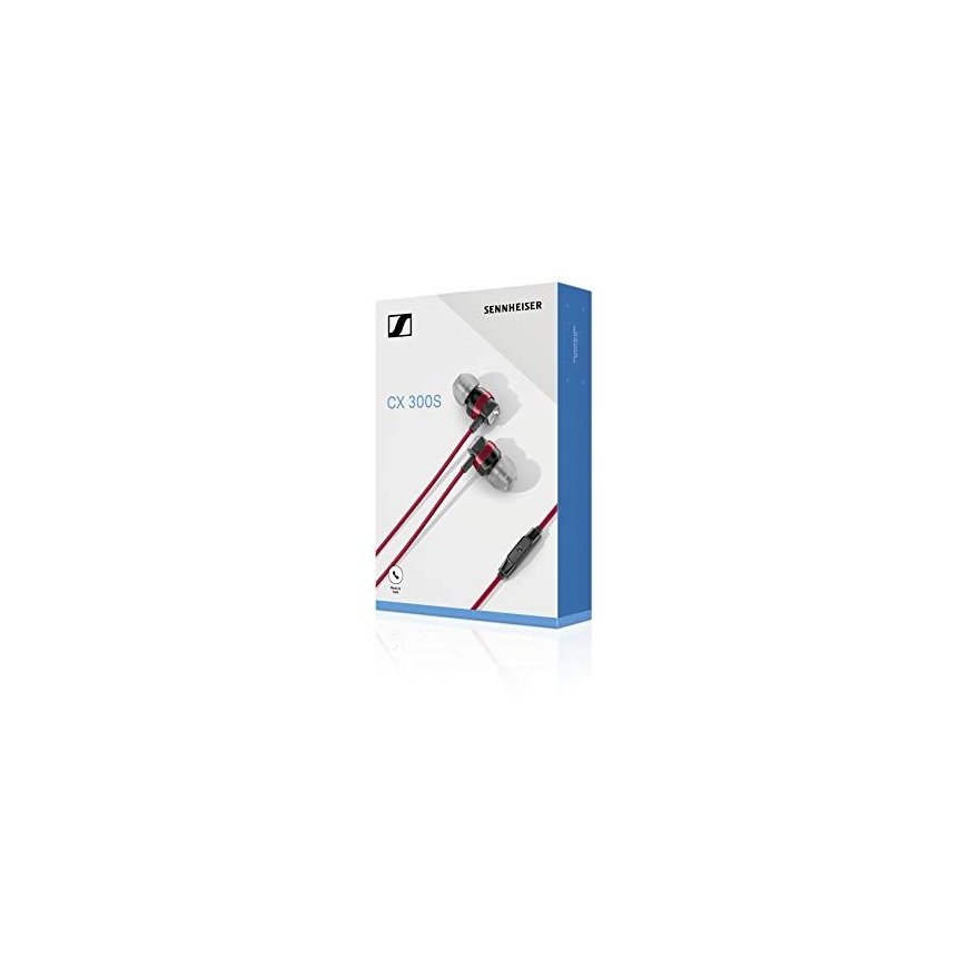 Sennheiser CX 300S Ausinės į ausis įkišamos 3.5 mm jungtis Raudona – 5