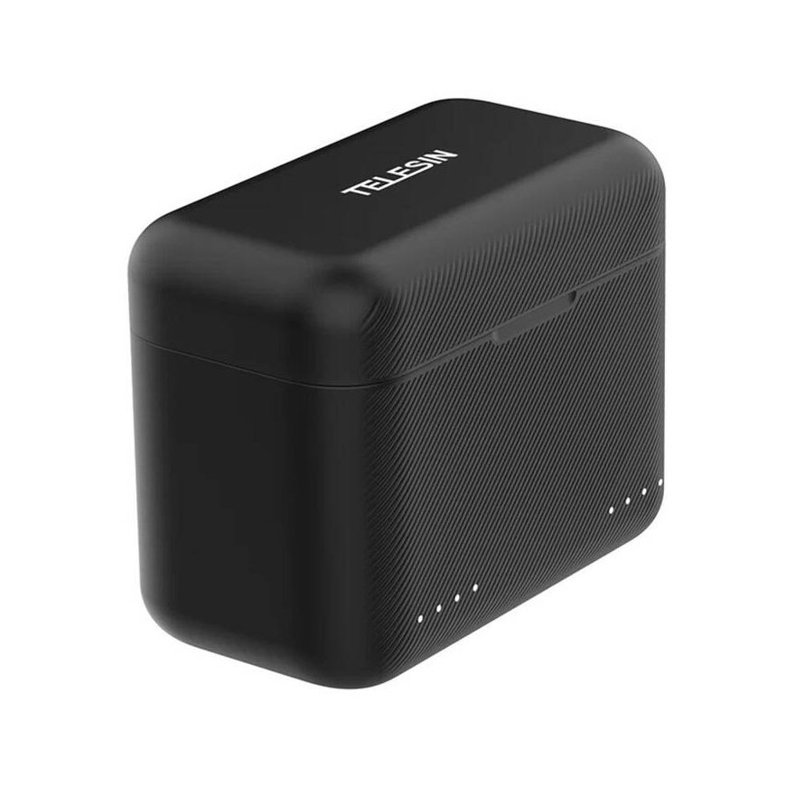 TELESIN 2-slot charger + card storage