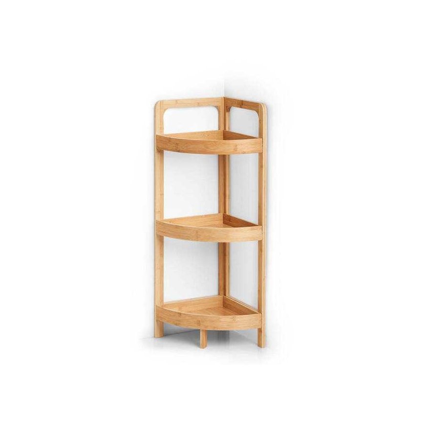 Zeller Corner cabinet, bamboo, 29x29x85 cm