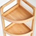 Zeller Corner cabinet, bamboo, 29x29x85 cm Zeller Corner cabinet, bamboo, 29x29x85 cm