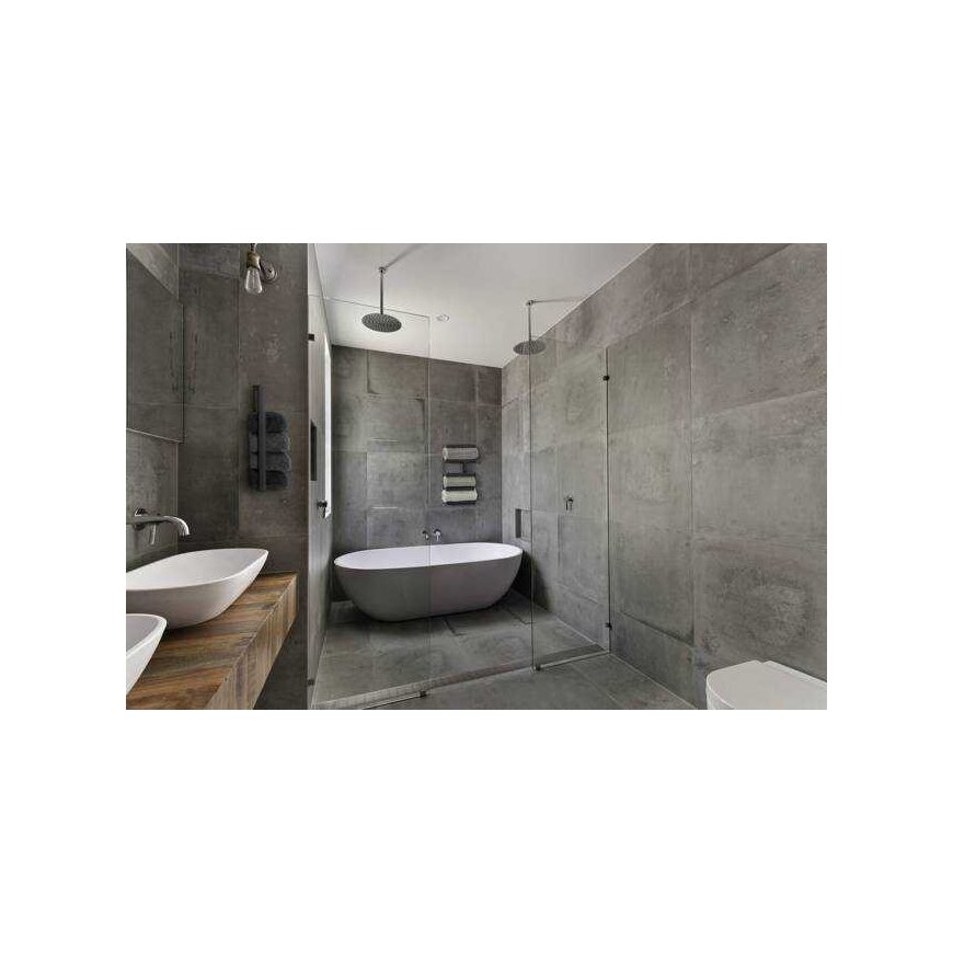 Lacquered steel towel rack, matt black, FONDIRO, WENKO – 2