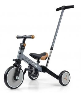 Milly Mally 4 in 1 OPTIMUS Plus leluauto harmaa