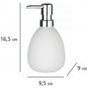 POLARIS Matt soap dispenser, white, Wenko POLARIS Matt soap dispenser, white, Wenko