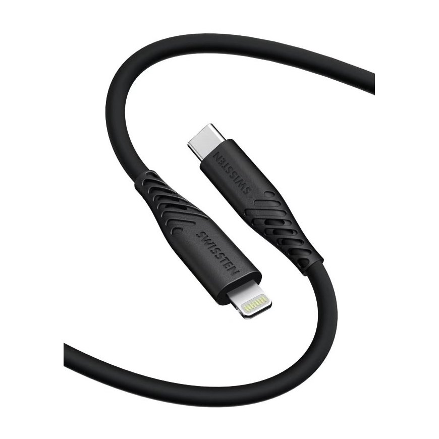 Swissten Soft Silicone USB - Lightning
