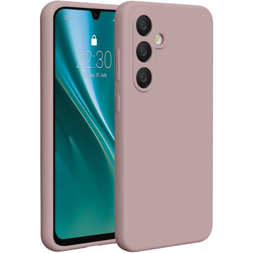 Case Telforceone Etteri Silicone case for Samsung Galaxy A36 5G light pink