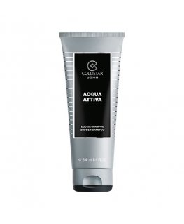 Collistar Acqua Attiva Shower-Shampoo 250 ml Kaks-ühes juuste- ja kehašampoon Mehed
