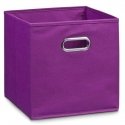 Storage Basket Organiser Purple, 32 x 32 x 32 cm, ZELLER Storage Basket Organiser Purple, 32 x 32 x 32 cm, ZELLER