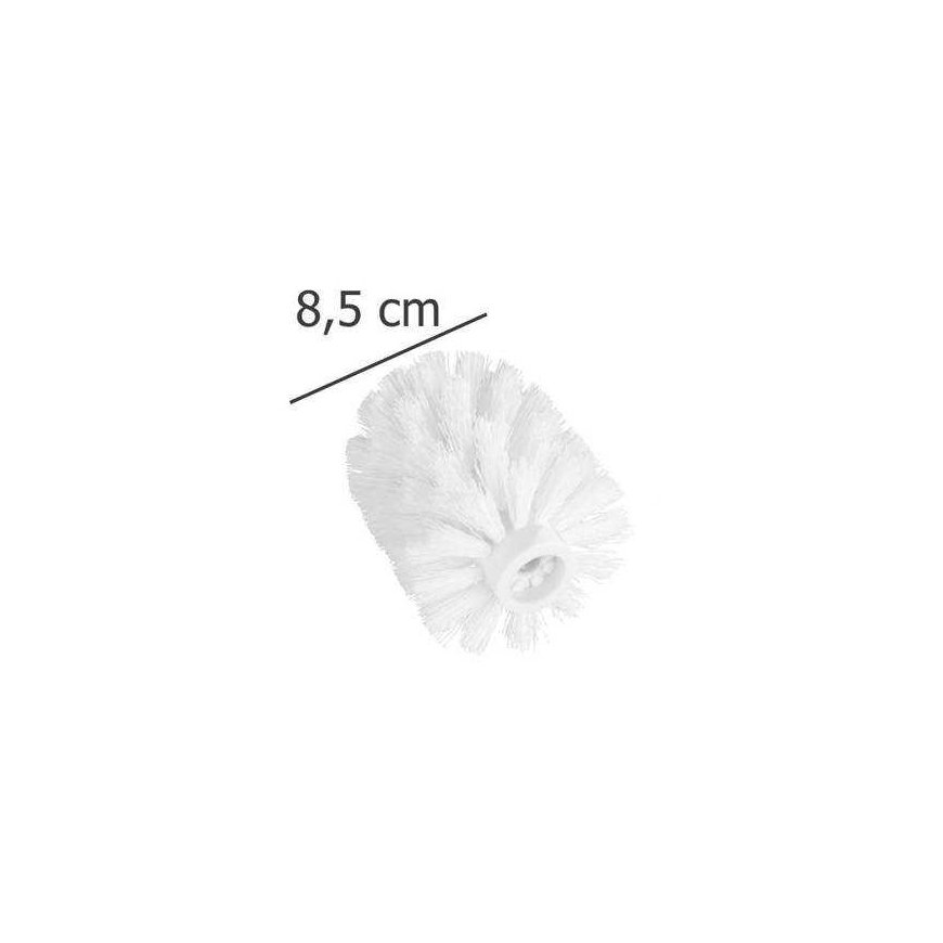 Spare nozzle for toilet brush - white, ∅ 8.5 cm, WENKO – 4