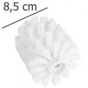 Spare nozzle for toilet brush - white, ∅ 8.5 cm, WENKO Spare nozzle for toilet brush - white, ∅ 8.5 cm, WENKO