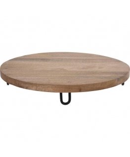 Ekotyylinen välipalalauta jokaiseen keittiöön, halkaisija 40 cm.