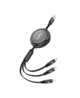 3in1 Foneng X113 1.1M Black Cable