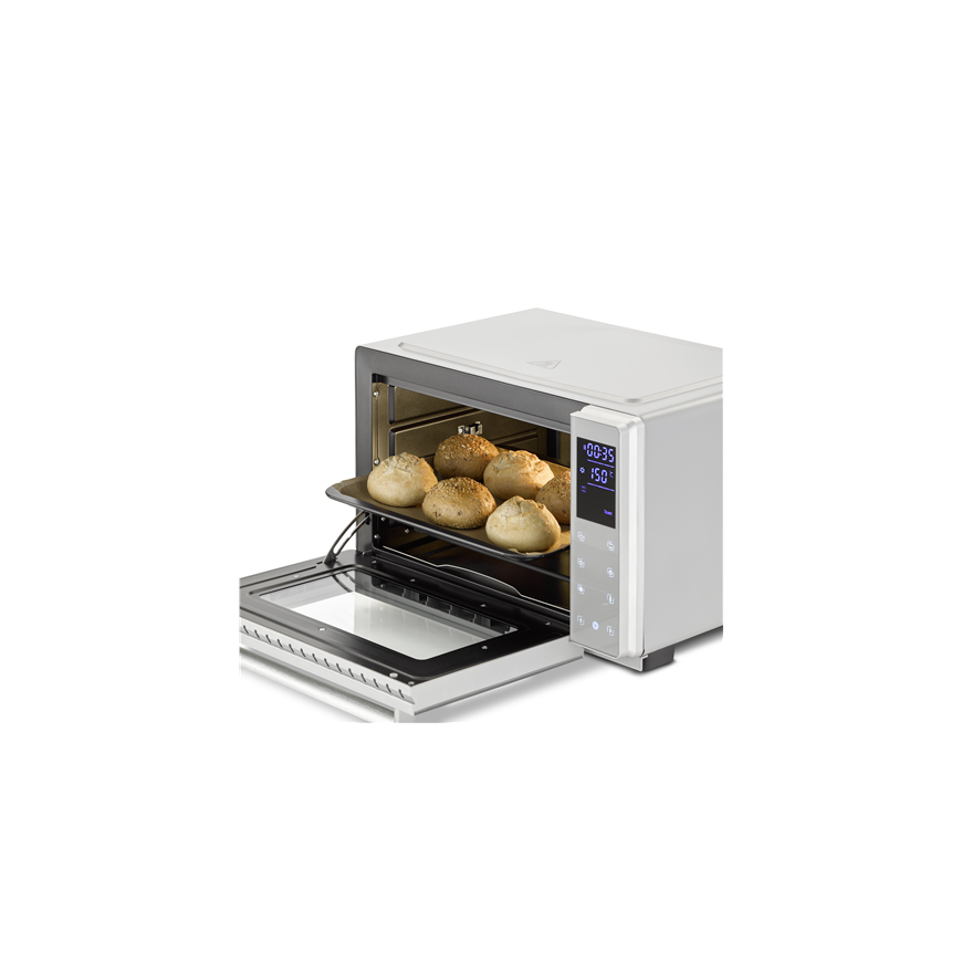 Caso | Kompakti uuni | Bake & Style 26 Touch | Helppo puhdistaa | Kompakti | 1500W | Hopea – 2