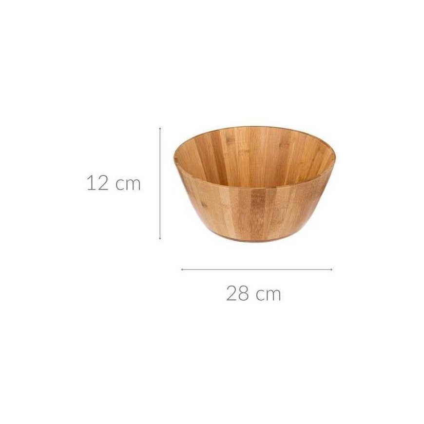 Bamboo Bamboo salad bowl, Ø 28 cm – 2