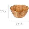 Bamboo Bamboo salad bowl, Ø 28 cm Bamboo Bamboo salad bowl, Ø 28 cm