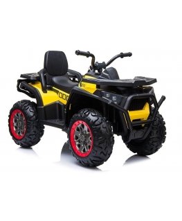 Lean Cars Electric ATV lapsille 4x4 XMX607 Keltainen