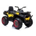 Lean Cars Elektrinis keturratis vaikams 4x4 XMX607 geltonas