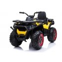Lean Cars Elektrinis keturratis vaikams 4x4 XMX607 geltonas
