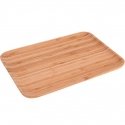 Excellent Houseware Bamboo Fruit serving tray, 33x23 cm, bamboo
