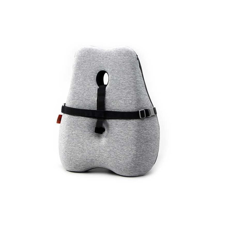 Powerton Lumbar support, gray, with memory foam – 5