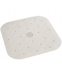 Maximex Non-slip shower mat NATUAL RUBBER, 45 x 45 cm