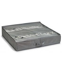 Zeller Zeller, Shoe box, 60x60x13cm, color gray