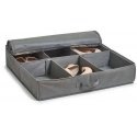 Zeller Zeller, Shoe box, 60x60x13cm, color gray Zeller Zeller, Shoe box, 60x60x13cm, color gray