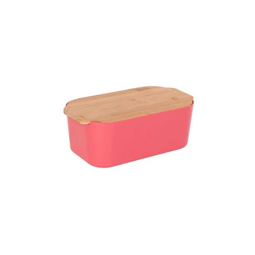 Bamboo Bread box with bamboo lid, 33 x 18.5 x 12 cm – 2