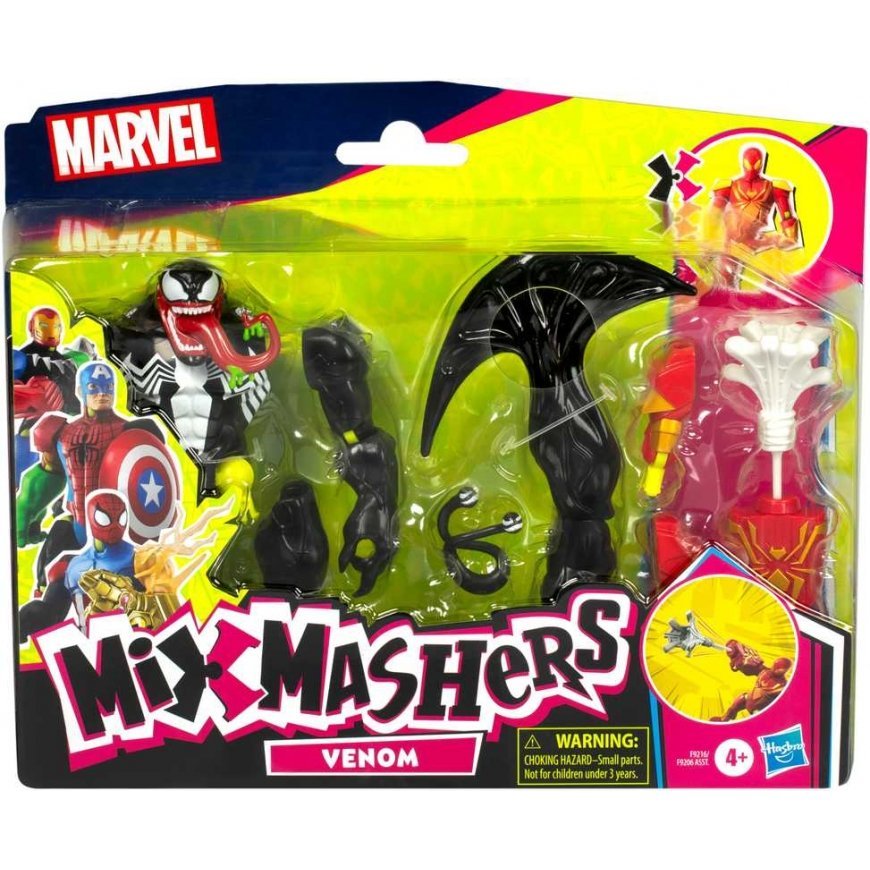 SPIDER-MAN MIXMASHERS Deluxe Hero Figure, 12