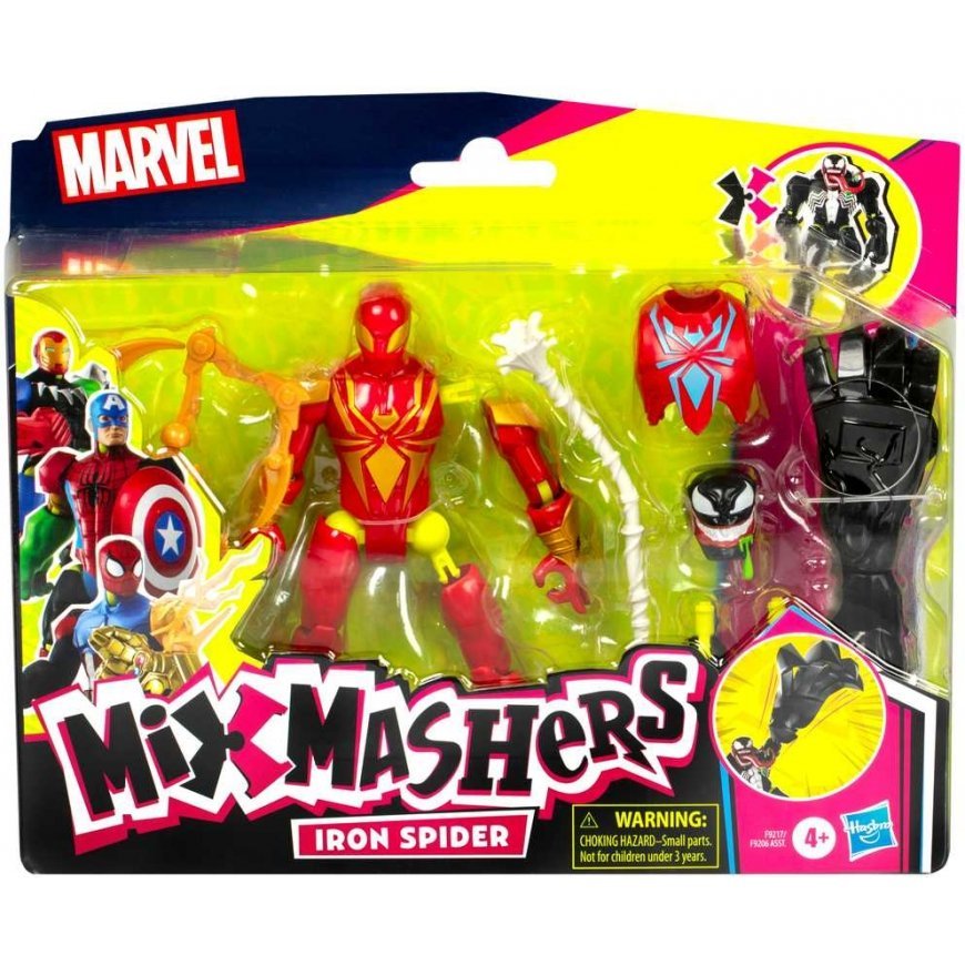 SPIDER-MAN MIXMASHERS Herojaus figūrėlė „Deluxe“, 12,7 cm – 4