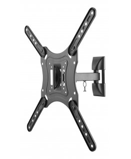 Deltaco ARM-0254 TV-kiinnike 139,7 cm (55") musta