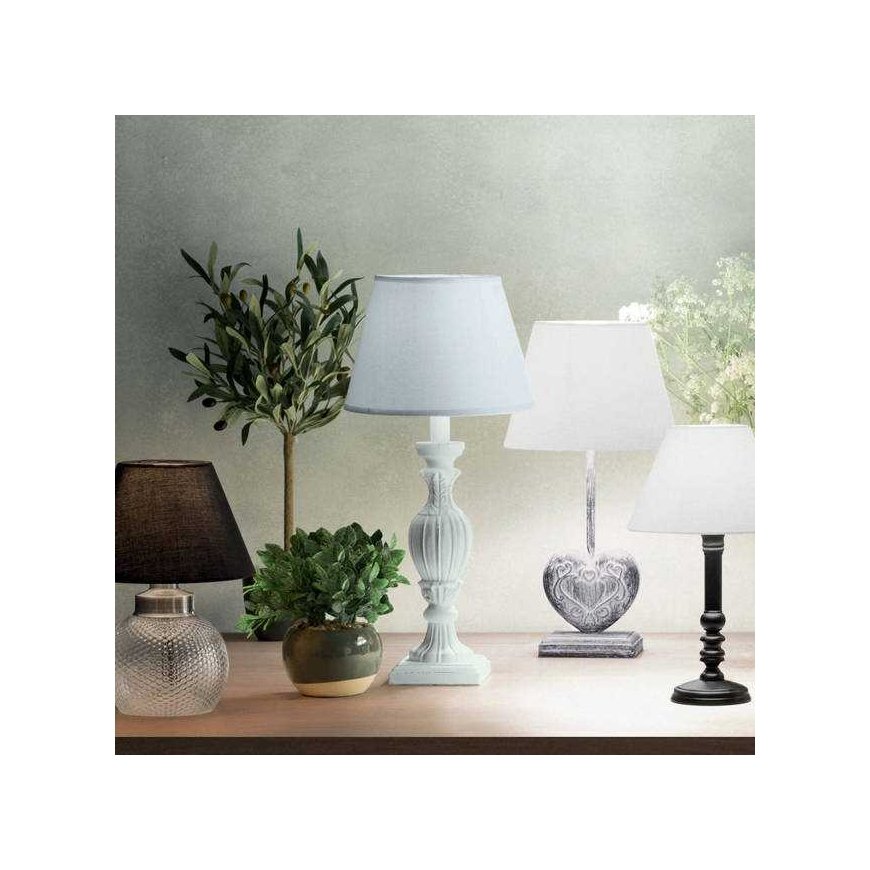 Lamp Stalinis šviestuvas PATINE BLANC su gaubtu, 55 cm – 2