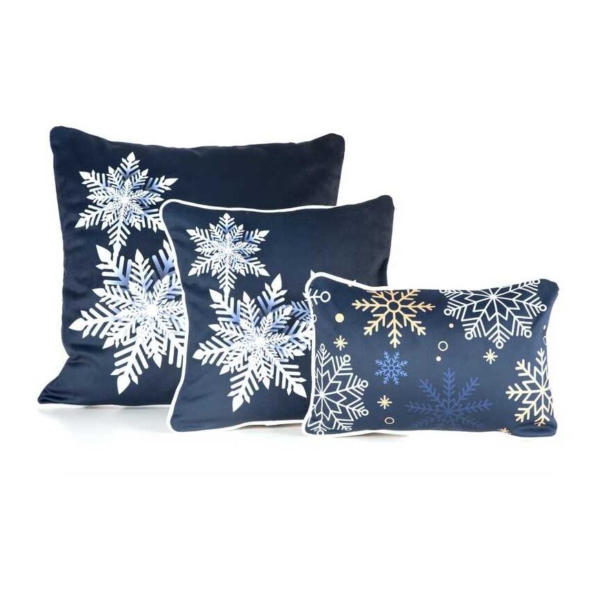 Eurofirany Christmas duvet cover decorated with snowflakes PSWA-153 – 3