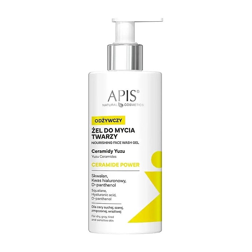Apis Ceramide Power - ravitseva kasvojen pesugeeli hyaluronihapolla, 300 ml – 2