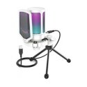 Mikrofonas FIFINE A6V kardioidinis laidinis (baltas) su RGB FIFINEKA6VWH Mikrofonas FIFINE A6V kardioidinis laidinis (baltas) su RGB FIFINEKA6VWH