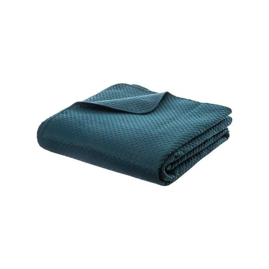 Atmosphera Navy bedspread 240 x 260 cm and two pillowcases 60 x 60 cm. – 3