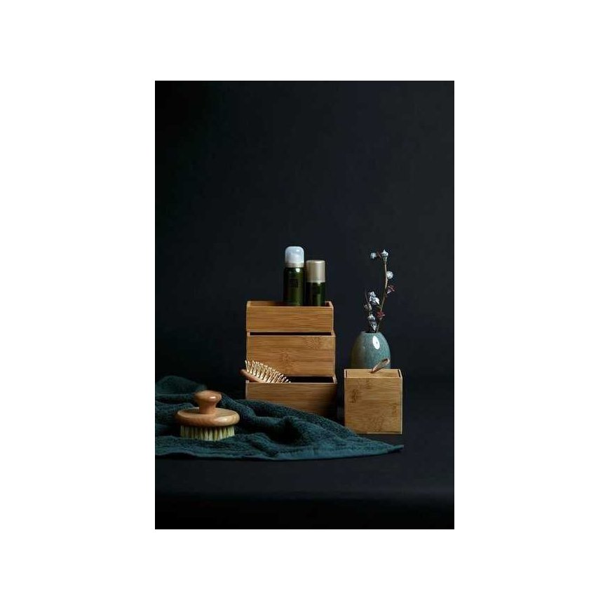 TERRA bathroom organizer, size S, bamboo, WENKO – 4